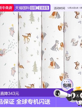 【日本直邮】Aden + anais essentials 婴儿包被 迪士尼四件套包