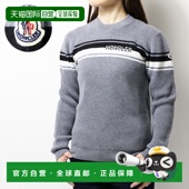 日本直邮MONCLER 圆领羊毛标志 出品针织长袖 ENFANT 毛衣Moncler