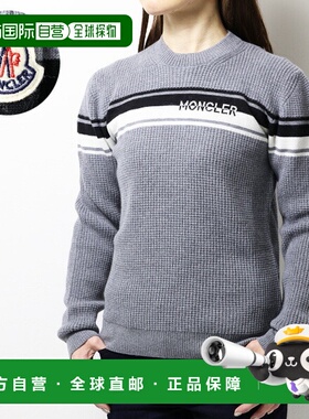 日本直邮MONCLER ENFANT 毛衣Moncler 出品针织长袖圆领羊毛标志