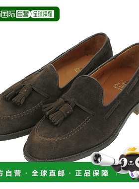 日本直邮Alden 男士流苏乐福鞋 36170Aberdeen 鞋楦宽度 E棕色绒3