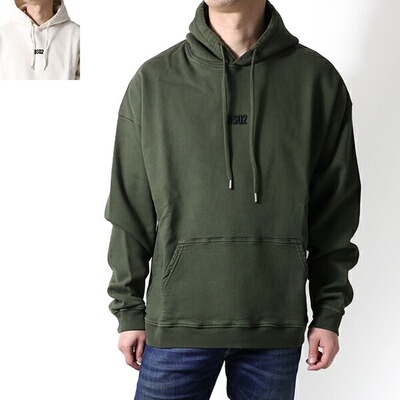 日本直邮Dsquared2 迷你 Logo 连帽衫 S74GU0568 S54438 男士套头