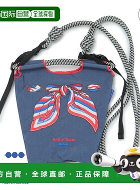 日本直邮Ball&Chain 环保袋迷你单肩包SAN HIDEAKI MIHARA带丝带B