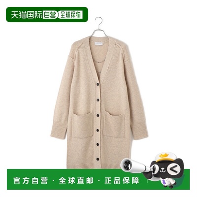 1h可退 日本直邮Adam et Rope' 女装 2WAY宽松长款针织开衫连衣裙