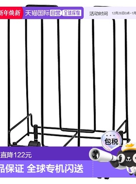 【日本直邮】Pearl Metal珍珠金属 纸壳箱收纳架 黑色 AZ-5167