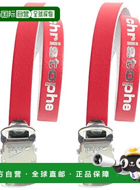 【日本直邮】Zefal自行车皮革脚趾红色安装简单5161E 68g 370mm