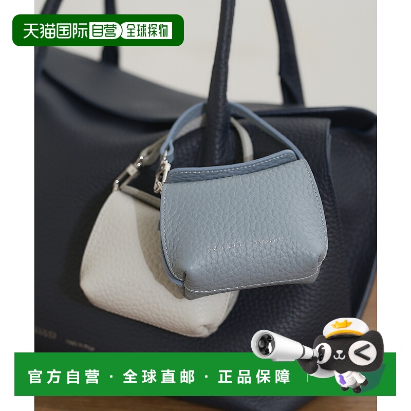 日潮跑腿IACUCCI Lana Mini Charm ALCE 迷你皮革泡泡手提包 SaxB