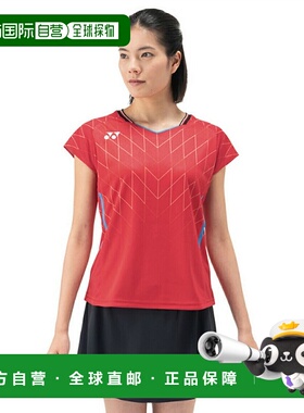 日本直邮日本直邮 YONEX 女士比赛T恤 [20915] 运动上衣尤尼克斯