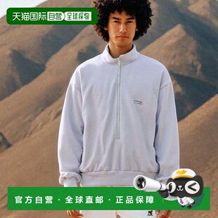 重质卫衣 日本直邮FREAK CAHLUMN男士 STORE 三分之一拉链立领