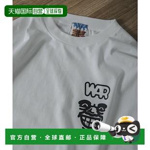 CITY 男装 联名WAR 1h可退 T恤 COUNTRY 宽松长袖 大 日本直邮CITY