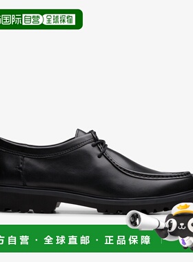 日本直邮Clarks Berwick Seam（黑色皮革）