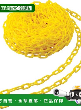 【日本直邮】Trusco中山 塑料链条 8mmX30m 黄色 TPC-8Y