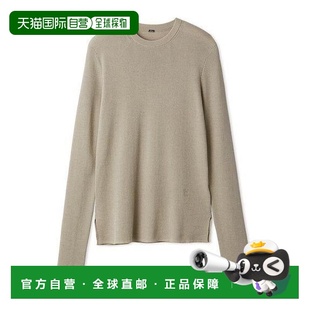 透视亮片圆领罗纹针织衫 Owen 打底 日本直邮Mila 1h可退