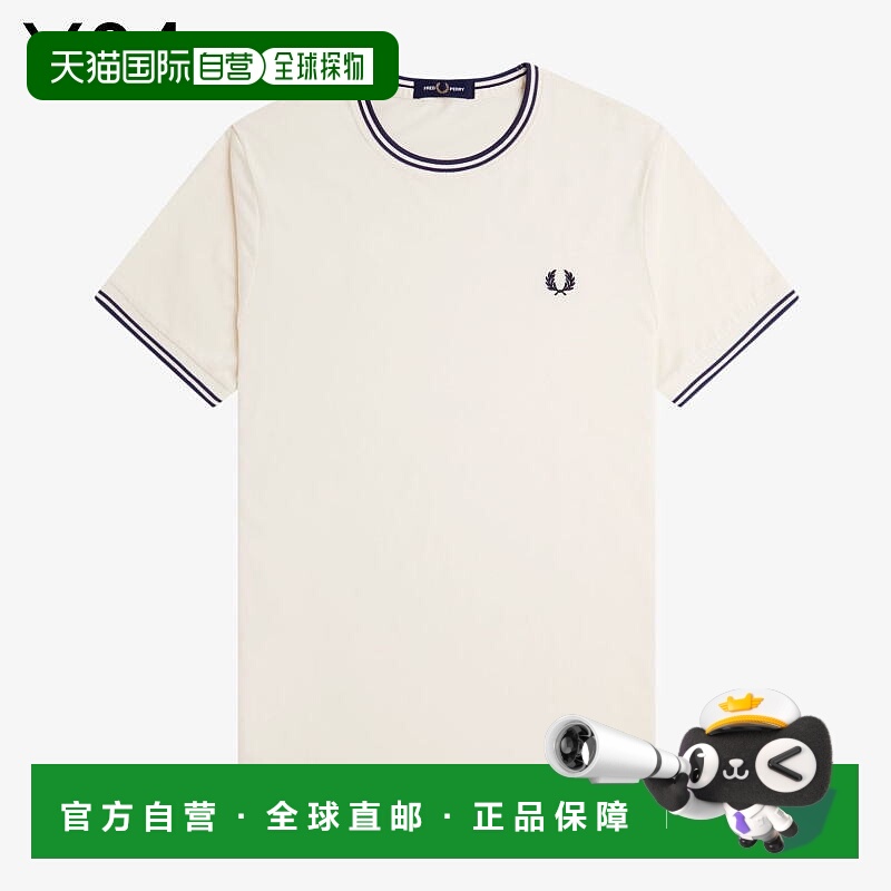 日本直邮FRED PERRY 双尖头T恤 M1588 V56 Y20 Y24 Y31 Y43 Q46 Y