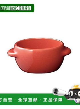 【日本直邮】KINTO POMME双手柄陶瓷碗120x95mm红色 26171