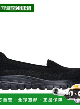 日本直邮SKECHERS斯凯奇女款运动休闲鞋100697-BBK