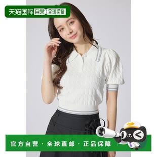 RI3465EW034083 日本直邮Rienda 马球设计针织上衣