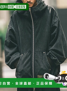 1h可退 日本直邮Subciety 男女同款复古拉链连帽卫衣 10931046