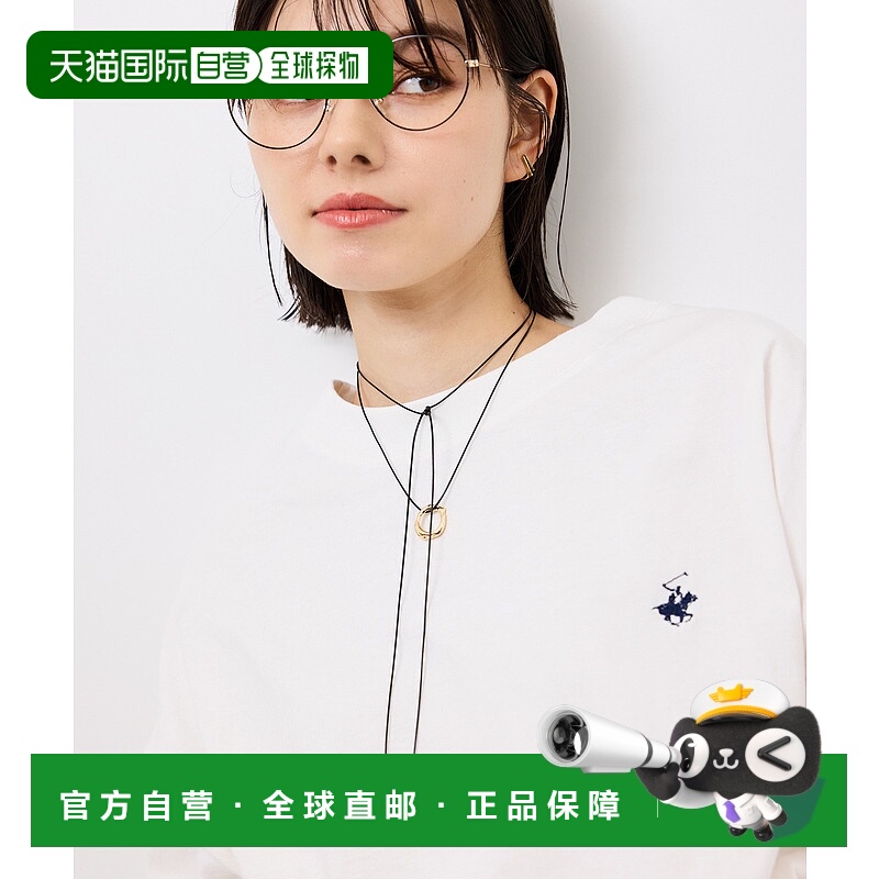 1h可退 日本直邮ROPE' PICNIC 若佩尼 女士多用途圆环吊坠项链 20