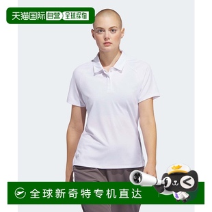 Golf RDY 日本直邮adidas 女士HEAT. KLN 拉格兰袖 高尔夫球Polo衫
