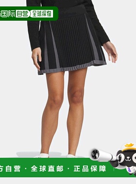 1h可退 日本直邮adidas Golf 女士PRIMEKNIT高弹力网球裙 适合各