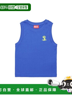 1h可退 日本直邮DIESEL KIDS 女装/男装 全棉简约logo背心 j02282