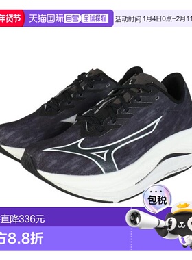 日本直邮MIZUNO 部活 Wave Rebellion Flash 3 Wide 跑步鞋 [J1GC