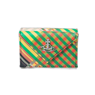 日本直邮VIVIENNE WESTWOOD 女士 三折钱包SAFFIANO PRINT ENVELO