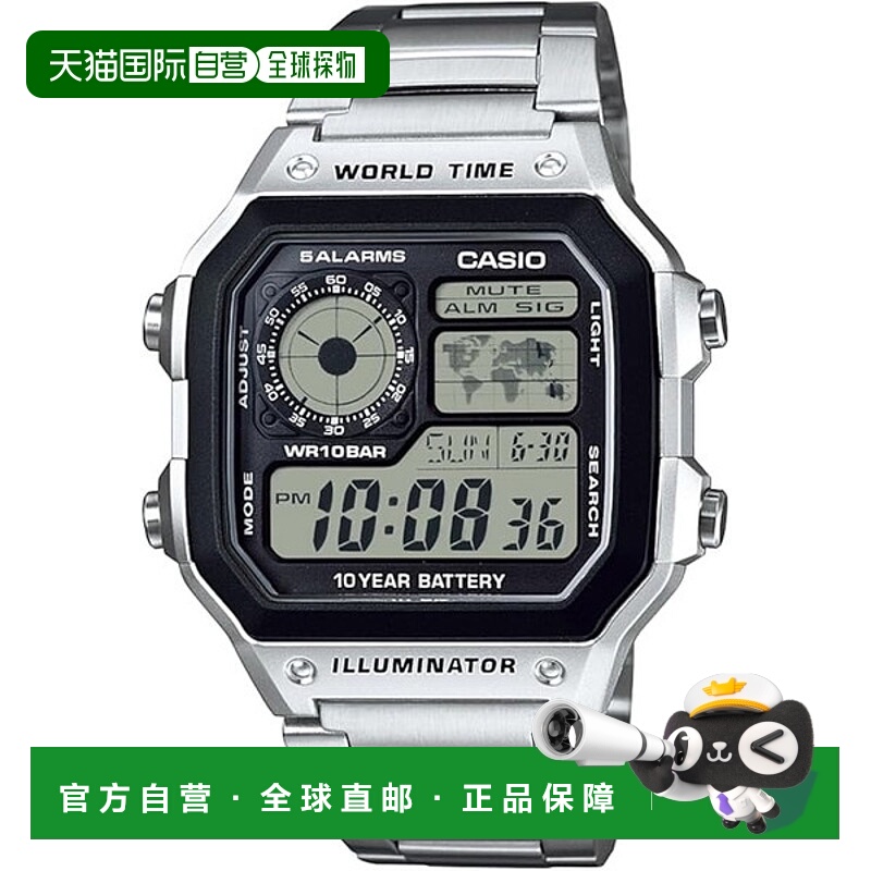 日本直邮卡西欧 CASIO 手表 CASIO 系列 STANDARD AE-1200WHD-1AJ