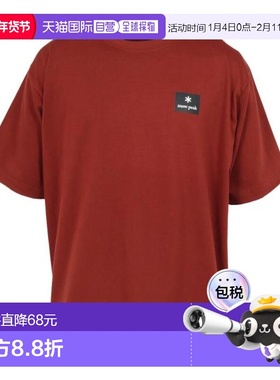 日本直邮Snow Peak 方形logo半袖T恤 [NSD-TS-25AU002] 男士T恤