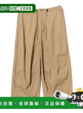 1h可退 日本直邮Needles 男装 宽松立体剪裁半拉链 H.D. 裤 11243