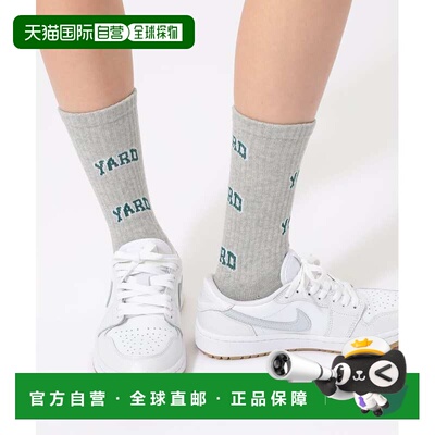 1h可退 日本直邮BEAMS GOLF 女士 YARD印花罗口袜 81430364412