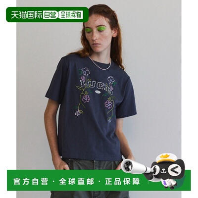 1h可退 日本直邮MAISON SPECIAL 女士LUCID闪亮花卉印花T恤 21251