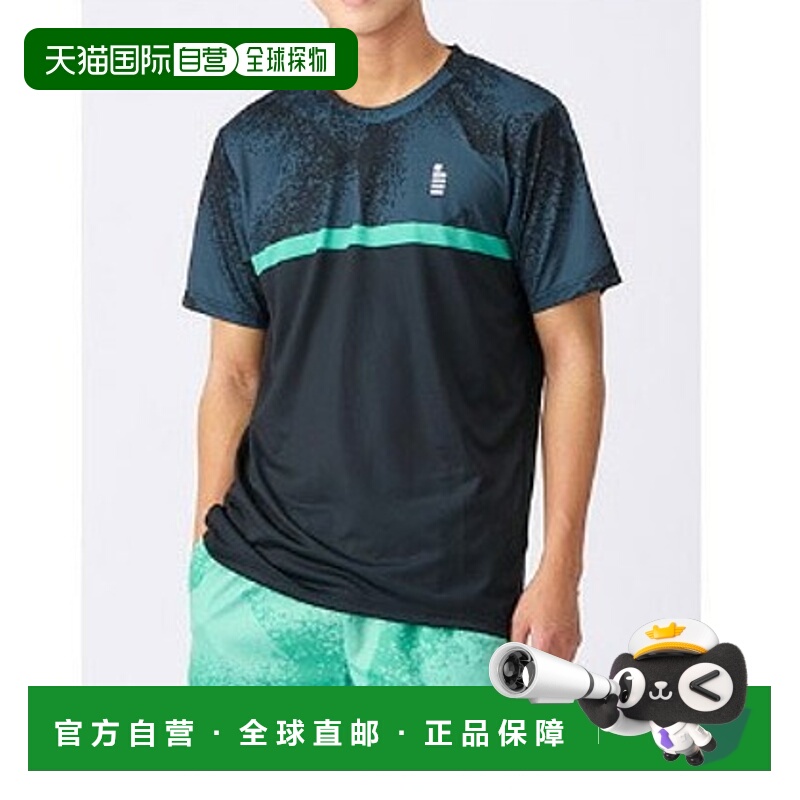 日本直邮 GOSEN 比赛衬衫网球羽毛球服上衣T恤紫色 GOSEN T2408