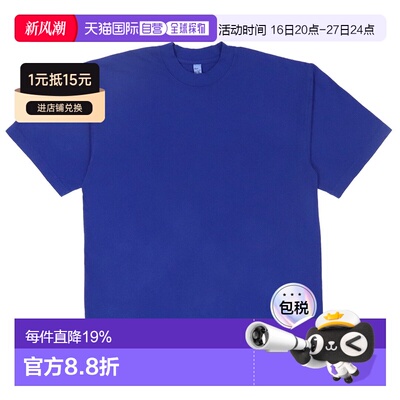 日本直邮Los Angeles Apparel 口袋T恤厚重短袖男士和女士1801GD