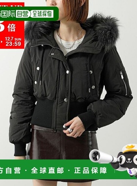 日本直邮TATRAS PERILLA 女士连帽貉子毛细节羽绒服 (LJXA0078014