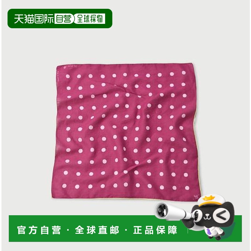 自营 45R Supima棉提花圆形头巾 方巾/丝巾时尚保暖高级感正品
