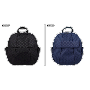 日本直邮Isaac Y'SACCS 帆布背包 女士防水 波点 RUCKSACK S 波点