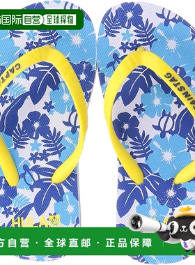 【日本直邮】鹿牌海军鞋凉鞋沙滩凉鞋青少年 S 码 Honu HULA UX-1