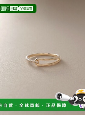 日潮跑腿COCOSHNIK K10钻石半结戒指 405-66327