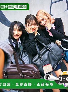 日本直邮BEVERLY HILLS POLO CLUB 书包配有闪亮小袋棕色和黑色合