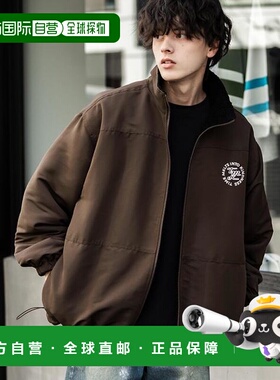 1h可退 日本直邮Rocky Monroe 2Way可双面穿宽松立领羊羔绒外套