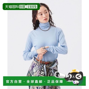 T恤上衣针织针织衫 1h可退 条纹高领长袖 BOY 日本直邮BEAMS