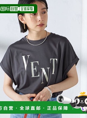 1h可退 日本直邮SHIPS WOMEN 玫瑰花瓣 短袖 印花 T恤 ◆