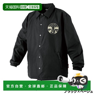 Beige 日本直邮Gamakatsu教练夹克 Black GM3793