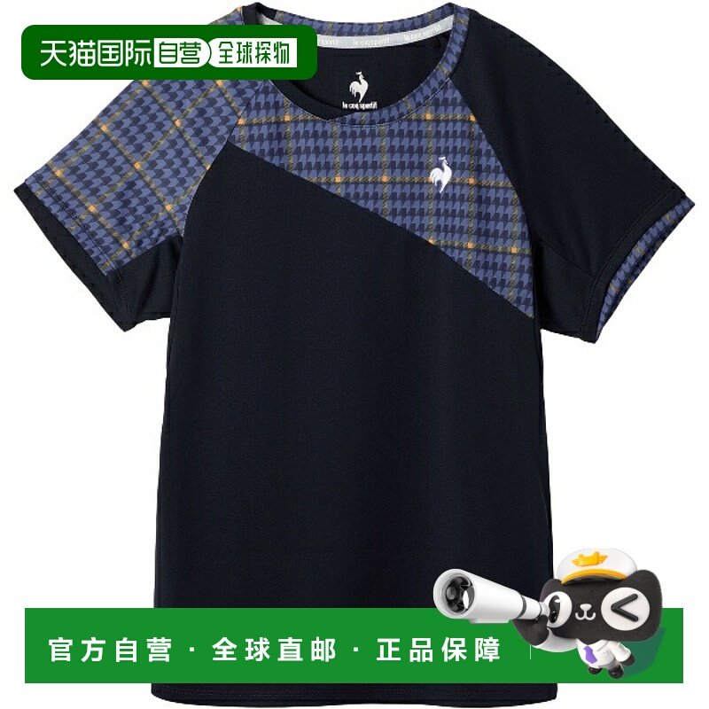 日本直邮Le coq sportif 女士短袖网球衫 (LN5FHT31L-NV00)