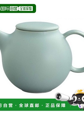 【日本直邮】KINTO生活用品工具茶具PEBBLE圆形茶壶500ml苔绿色17