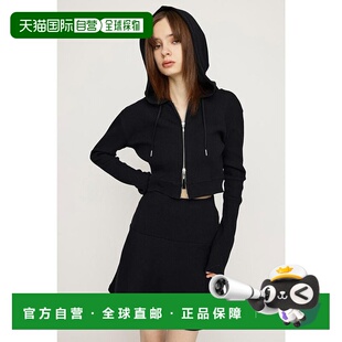 日本直邮SLY 短款连帽卫衣阔腿裙两件套 [SL3994EW028380] 服装套