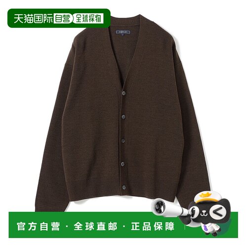 1h可退 日本直邮B:MING by BEAMS 男士 12G针 细密螺纹开衫 92150