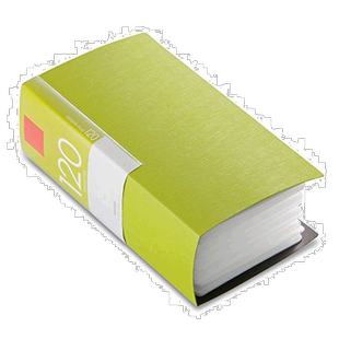 【日本直邮】Buffalo巴比禄DVD/CD光碟收纳本绿色方便收纳120张