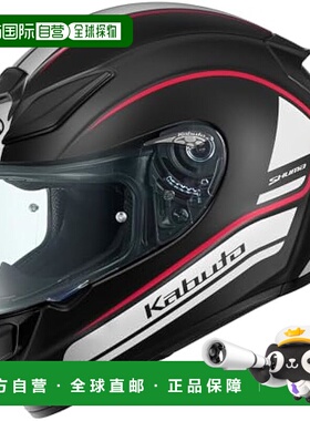 【日本直邮】Ogk Kabuto 摩托车头盔全脸 SHUMA NOVA 平黑白色 M